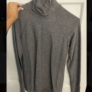 Grey Lululemon Long Sleeve Turtleneck